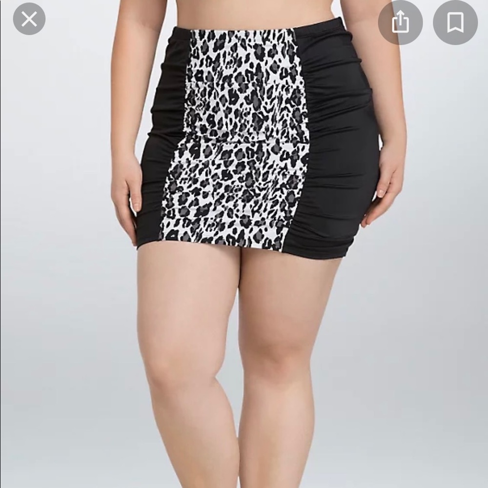 New plus size swim bottoms from Torrid in 2x